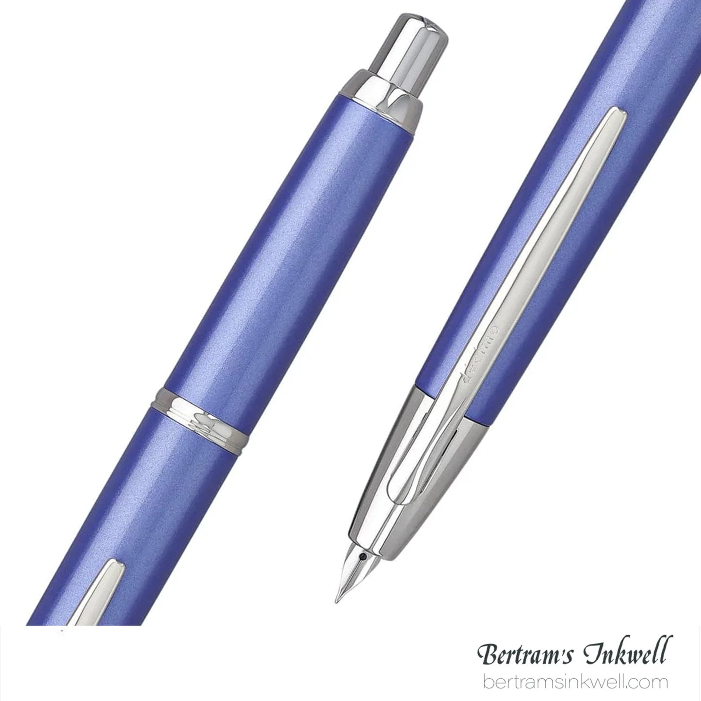 Pilot Vanishing Point Decimo Light Blue Fountain Pen