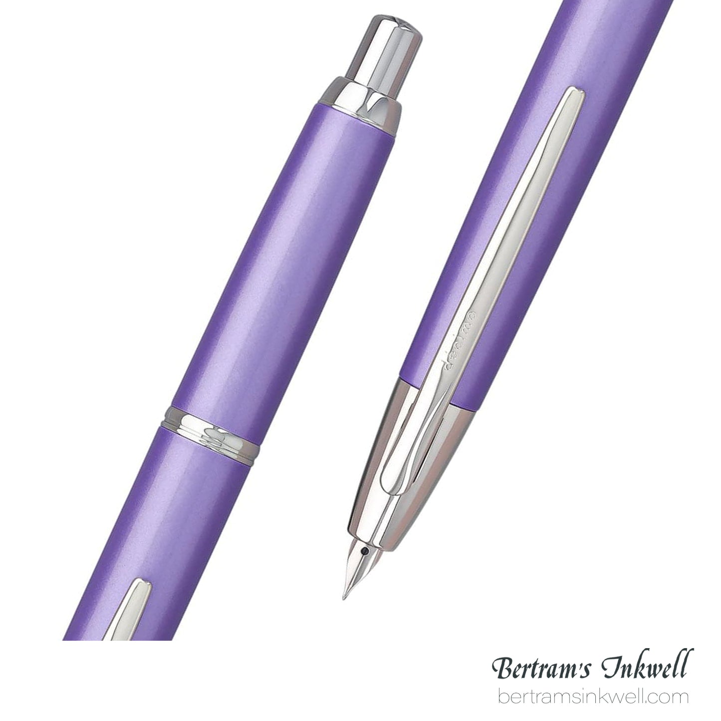 Pilot Vanishing Point Decimo Purple Fountain Pen