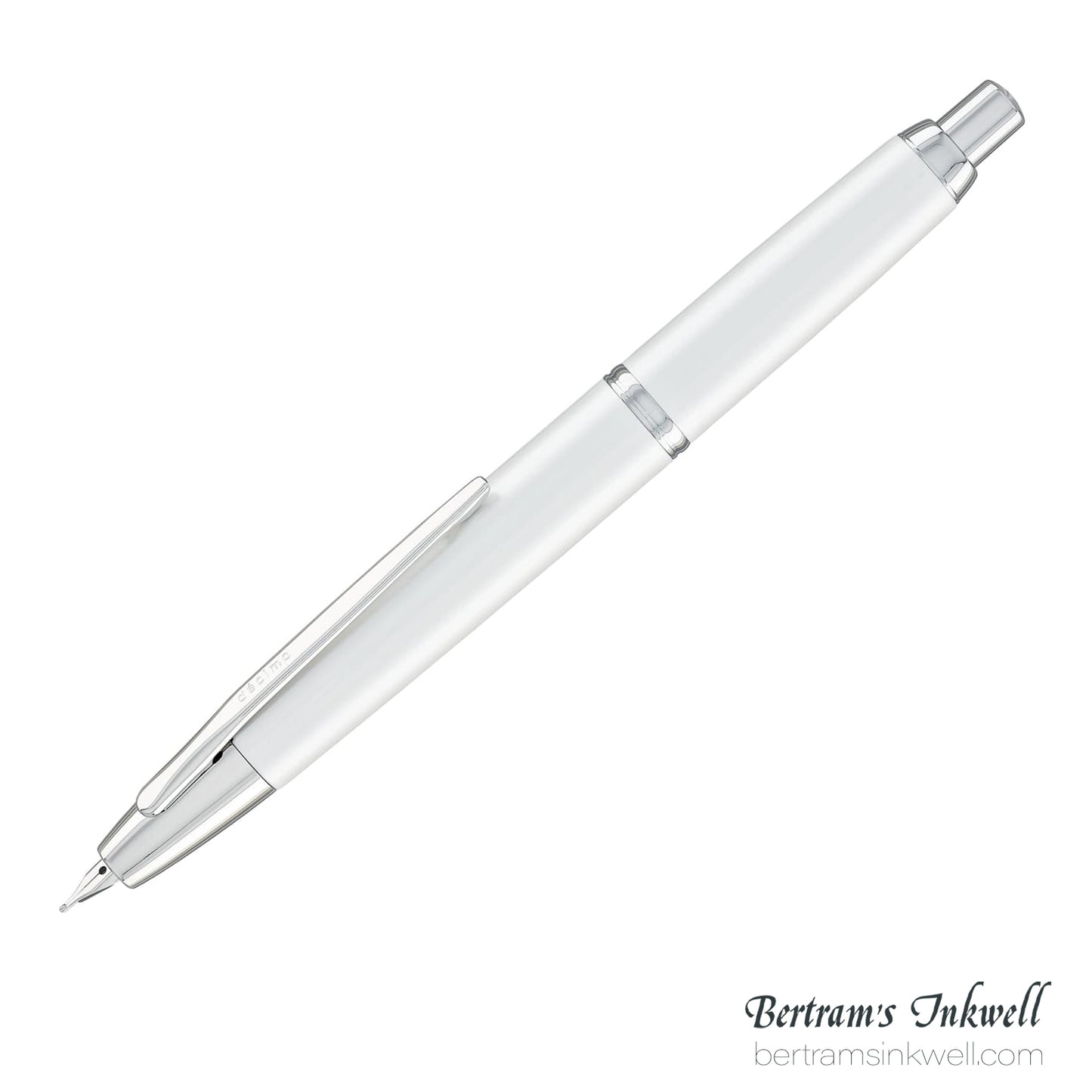 Pilot Vanishing Point Decimo White Fountain Pen