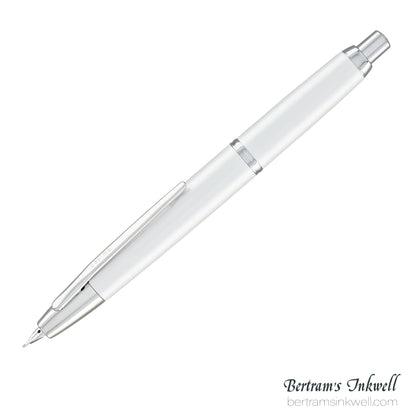 Pilot Vanishing Point Decimo White Fountain Pen
