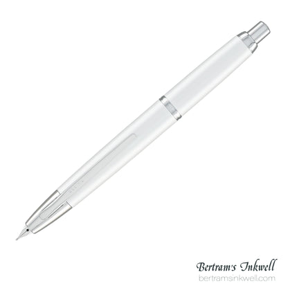 Pilot Vanishing Point Decimo White Fountain Pen
