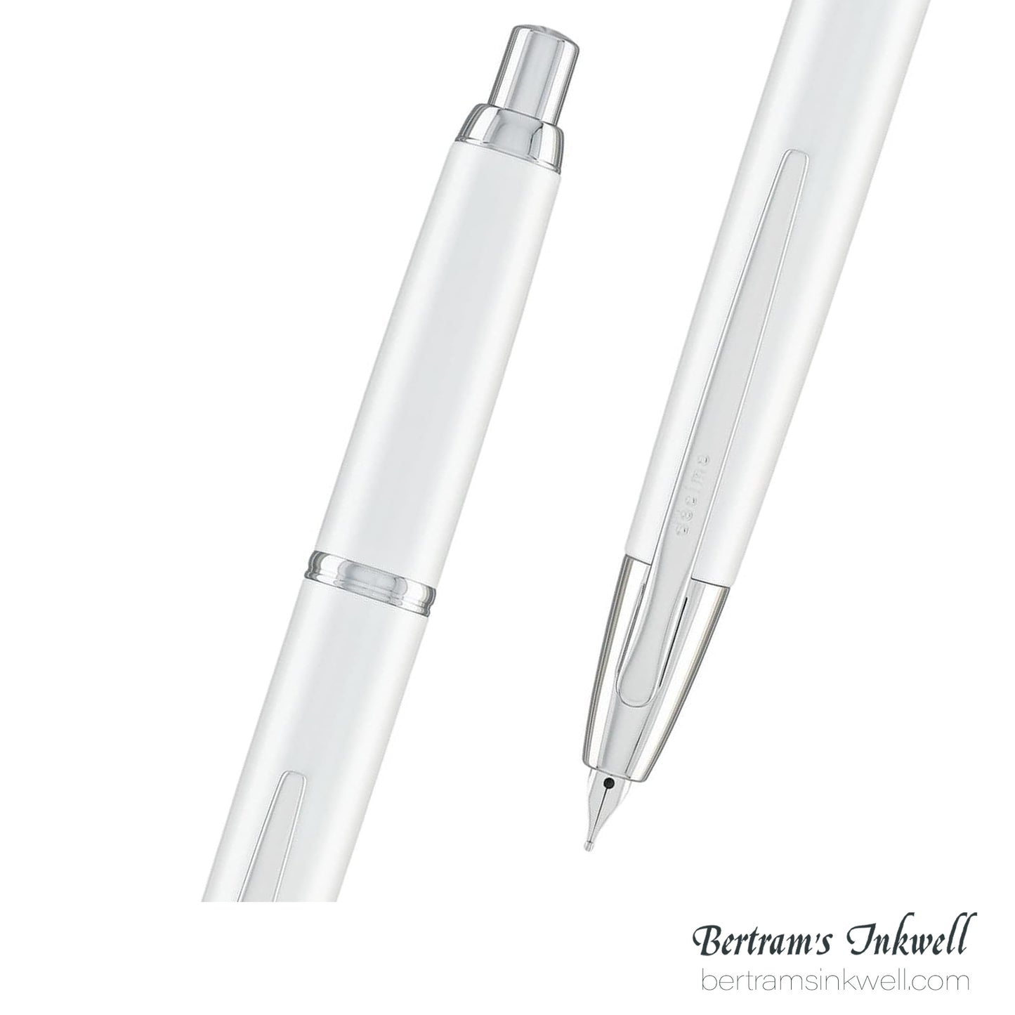 Pilot Vanishing Point Decimo White Fountain Pen