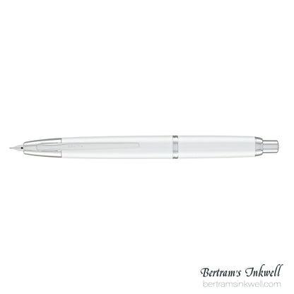 Pilot Vanishing Point Decimo White Fountain Pen