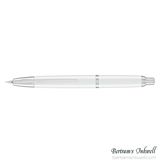 Pilot Vanishing Point Decimo White Fountain Pen