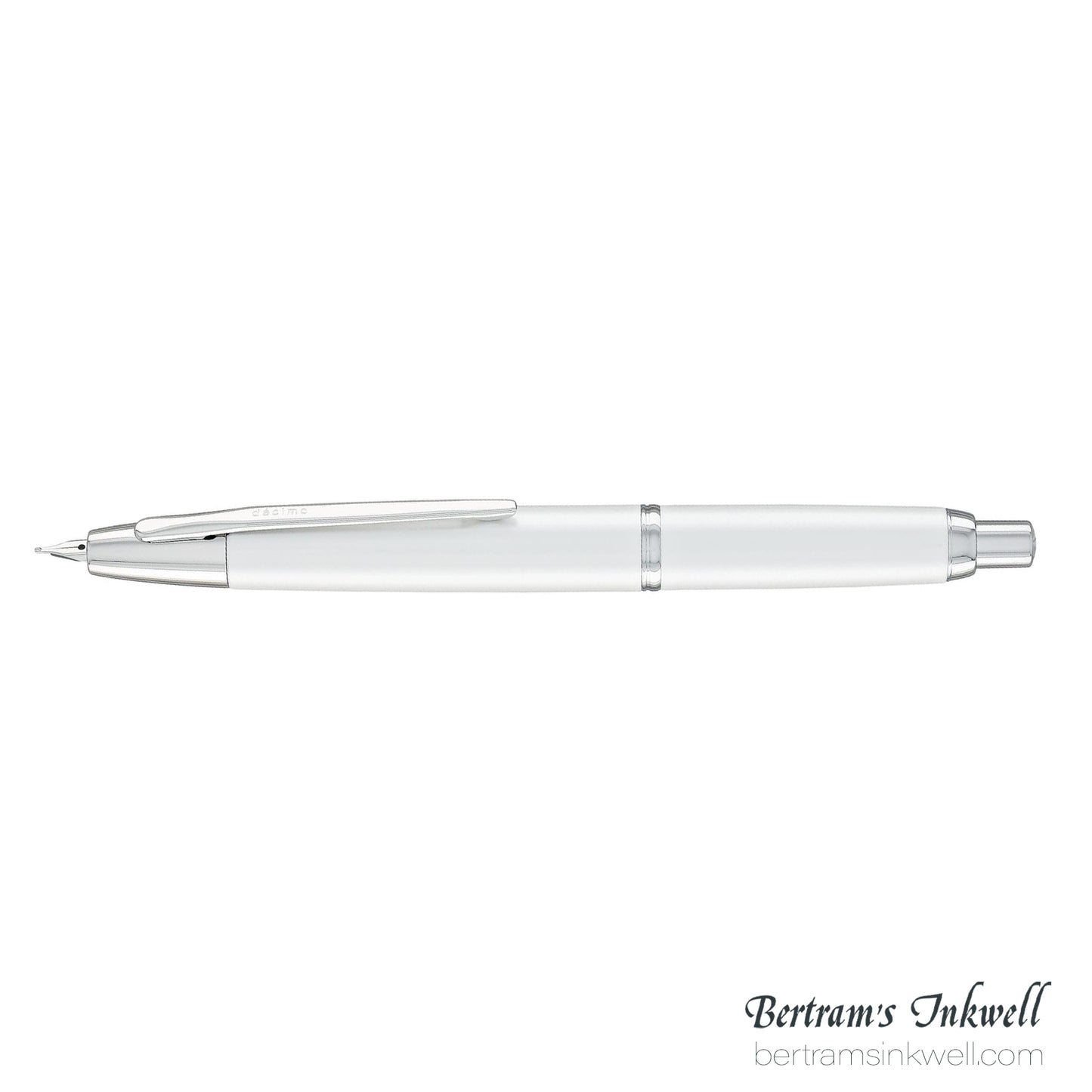 Pilot Vanishing Point Decimo White Fountain Pen