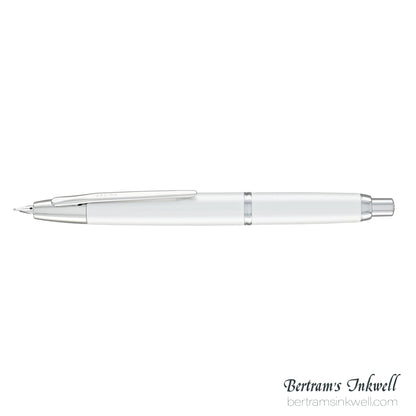 Pilot Vanishing Point Decimo White Fountain Pen