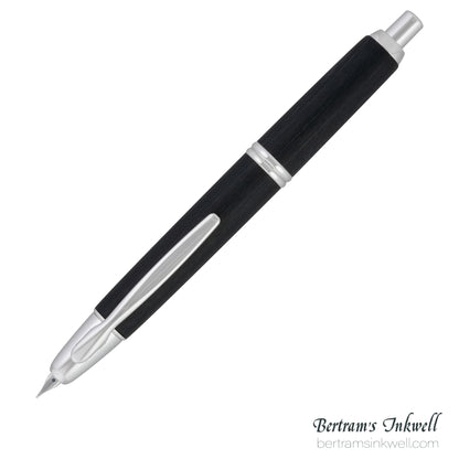 Pilot Vanishing Point Birchwood Black Fountain Pen