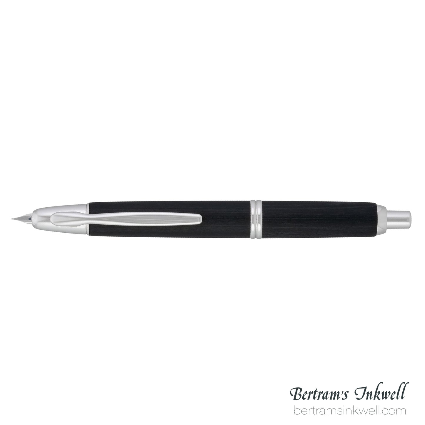 Pilot Vanishing Point Birchwood Black Fountain Pen