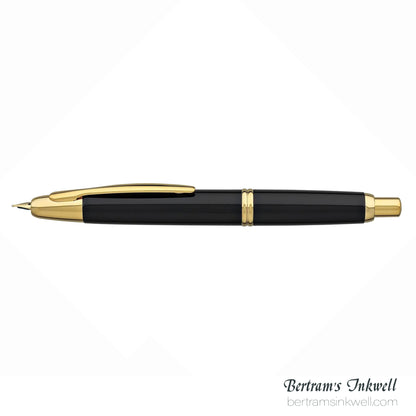 Pilot Vanishing Point Black and Gold Accents Fountain Pen