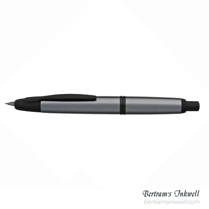 Pilot Vanishing Point Gunmetal Gray and Black Matte Fountain Pen
