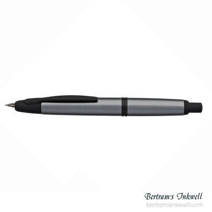 Pilot Vanishing Point Gunmetal Gray and Black Matte Fountain Pen