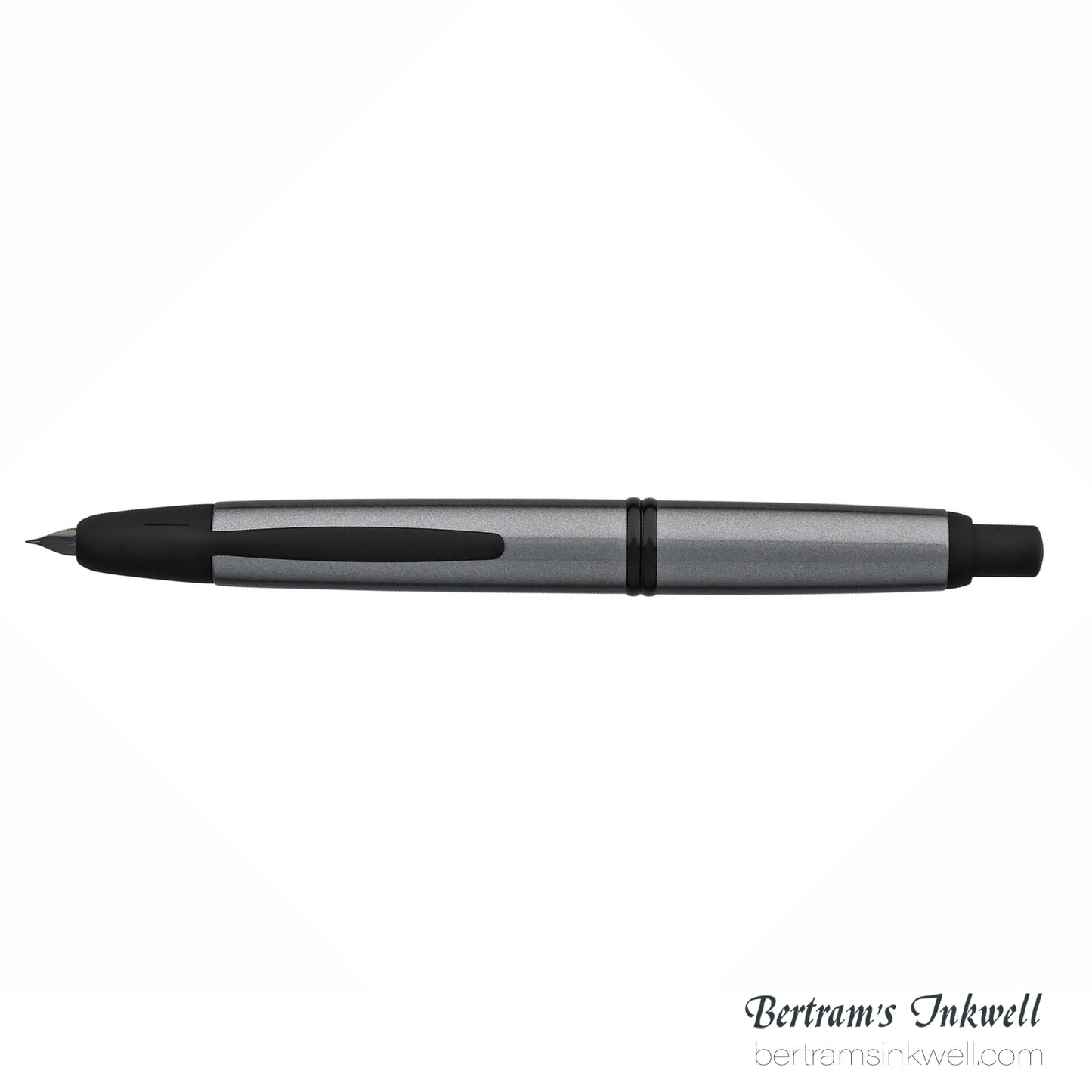Pilot Vanishing Point Gunmetal Gray and Black Matte Fountain Pen