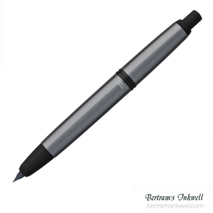 Pilot Vanishing Point Gunmetal Gray and Black Matte Fountain Pen