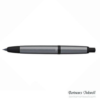 Pilot Vanishing Point Gunmetal Gray and Black Matte Fountain Pen