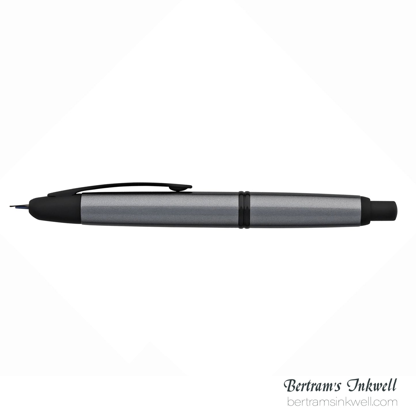 Pilot Vanishing Point Gunmetal Gray and Black Matte Fountain Pen