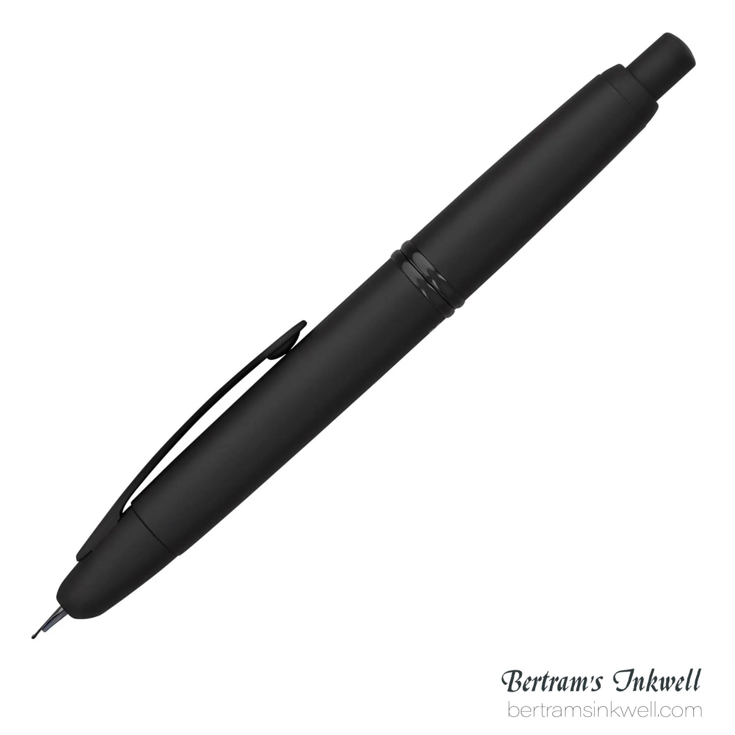Pilot Vanishing Point Matte Black and Black Accents Fountain Pen