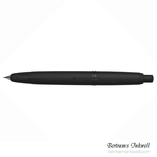 Pilot Vanishing Point Matte Black and Black Accents Fountain Pen
