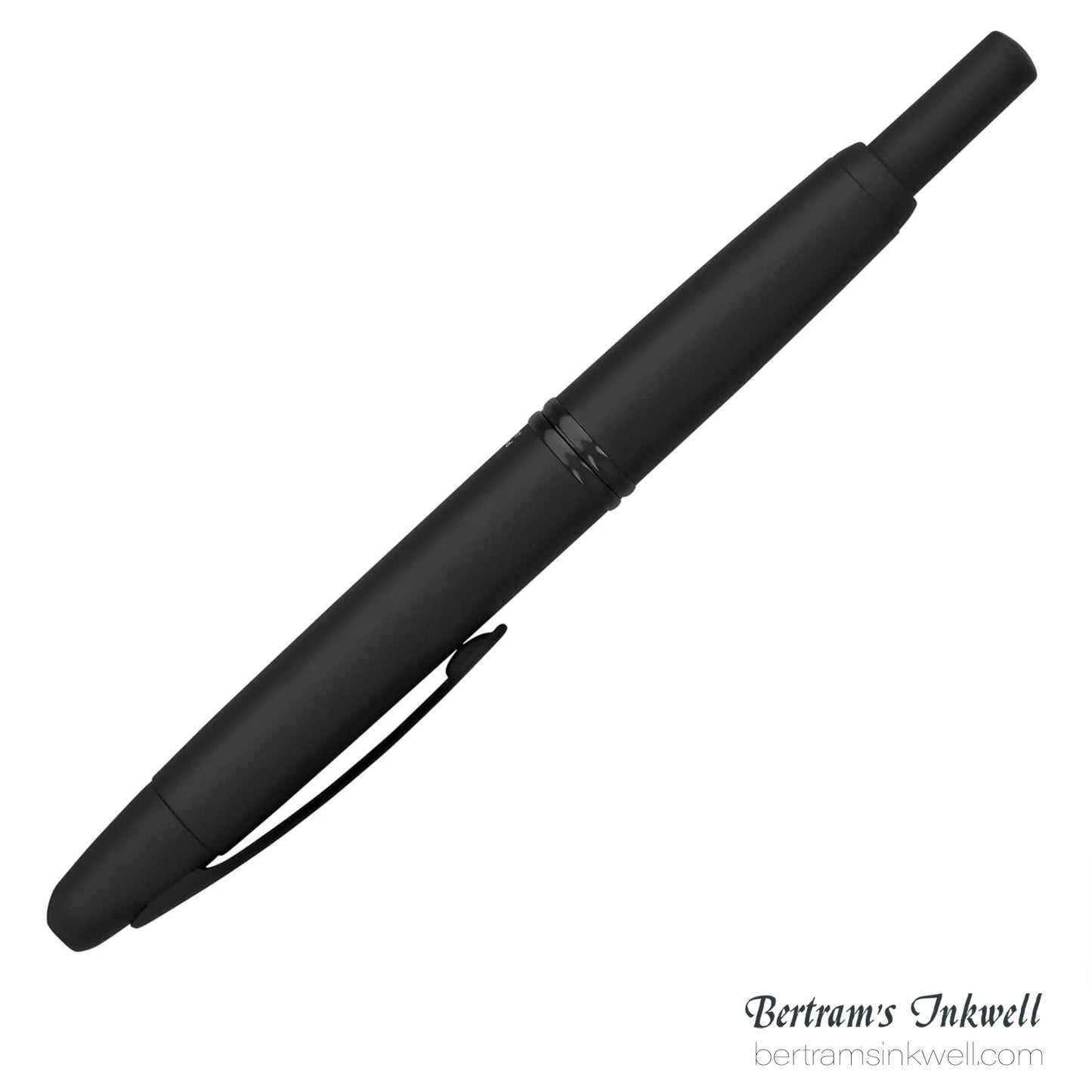 Pilot Vanishing Point Matte Black and Black Accents Fountain Pen