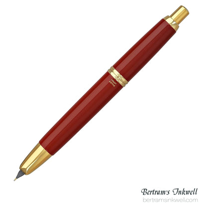 Pilot Vanishing Point Red and Gold Accents Fountain Pen