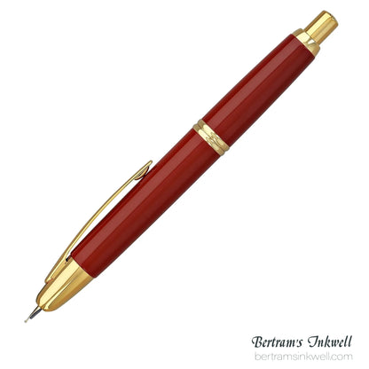 Pilot Vanishing Point Red and Gold Accents Fountain Pen