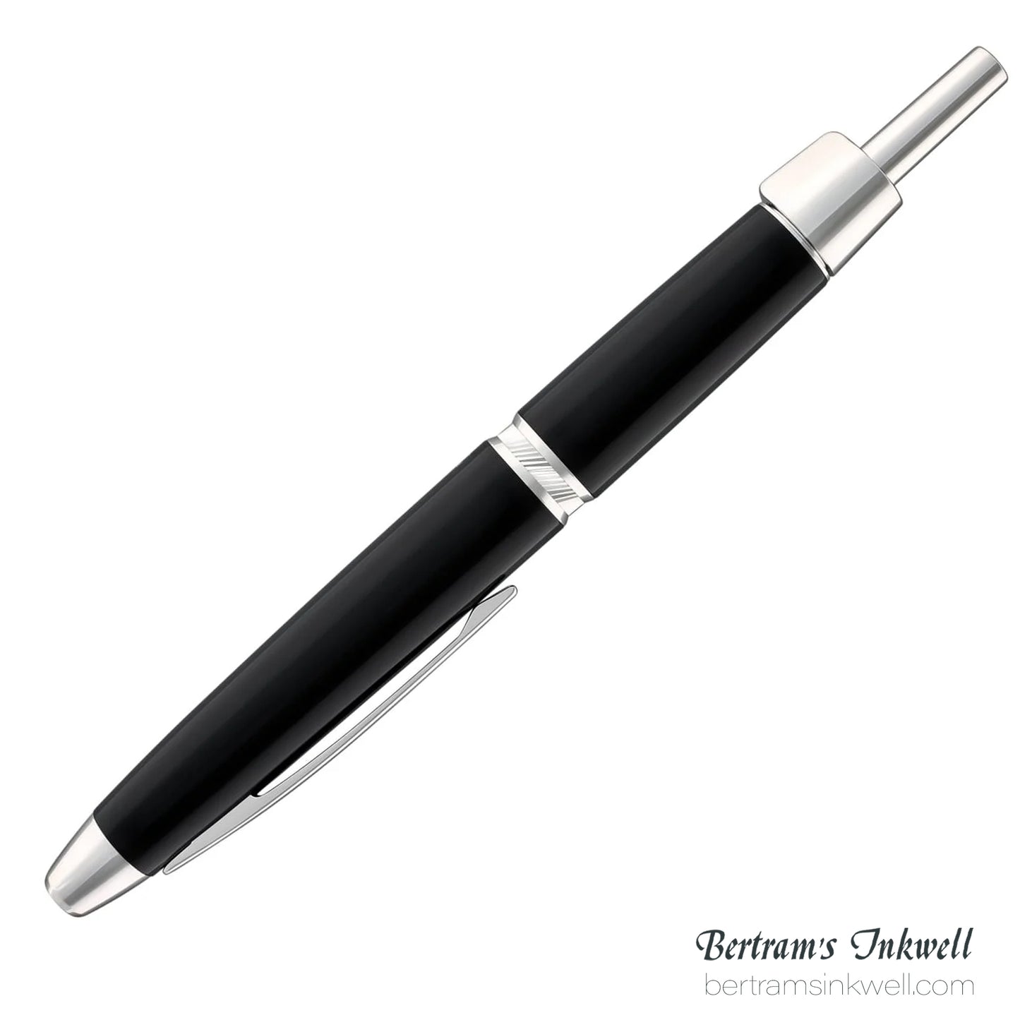 Pilot Vanishing Point LS Matte Black with Rhodium Silver Trim Fountain Pen