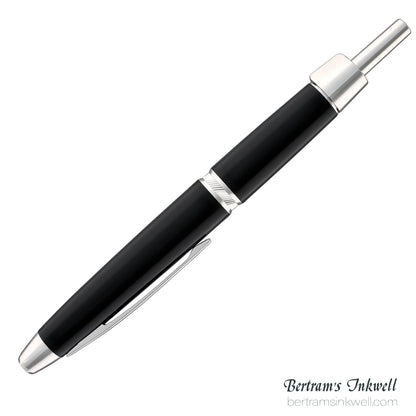 Pilot Vanishing Point LS Matte Black with Rhodium Silver Trim Fountain Pen
