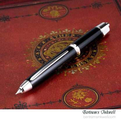 Pilot Vanishing Point LS Matte Black with Rhodium Silver Trim Fountain Pen