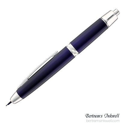 Pilot Vanishing Point LS Blue with Rhodium Silver Trim Fountain Pen