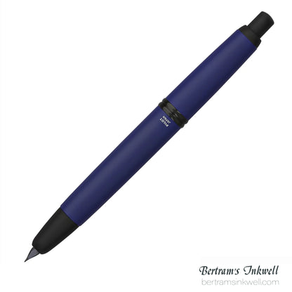 Pilot Vanishing Point Matte Blue and Black Accents Fountain Pen