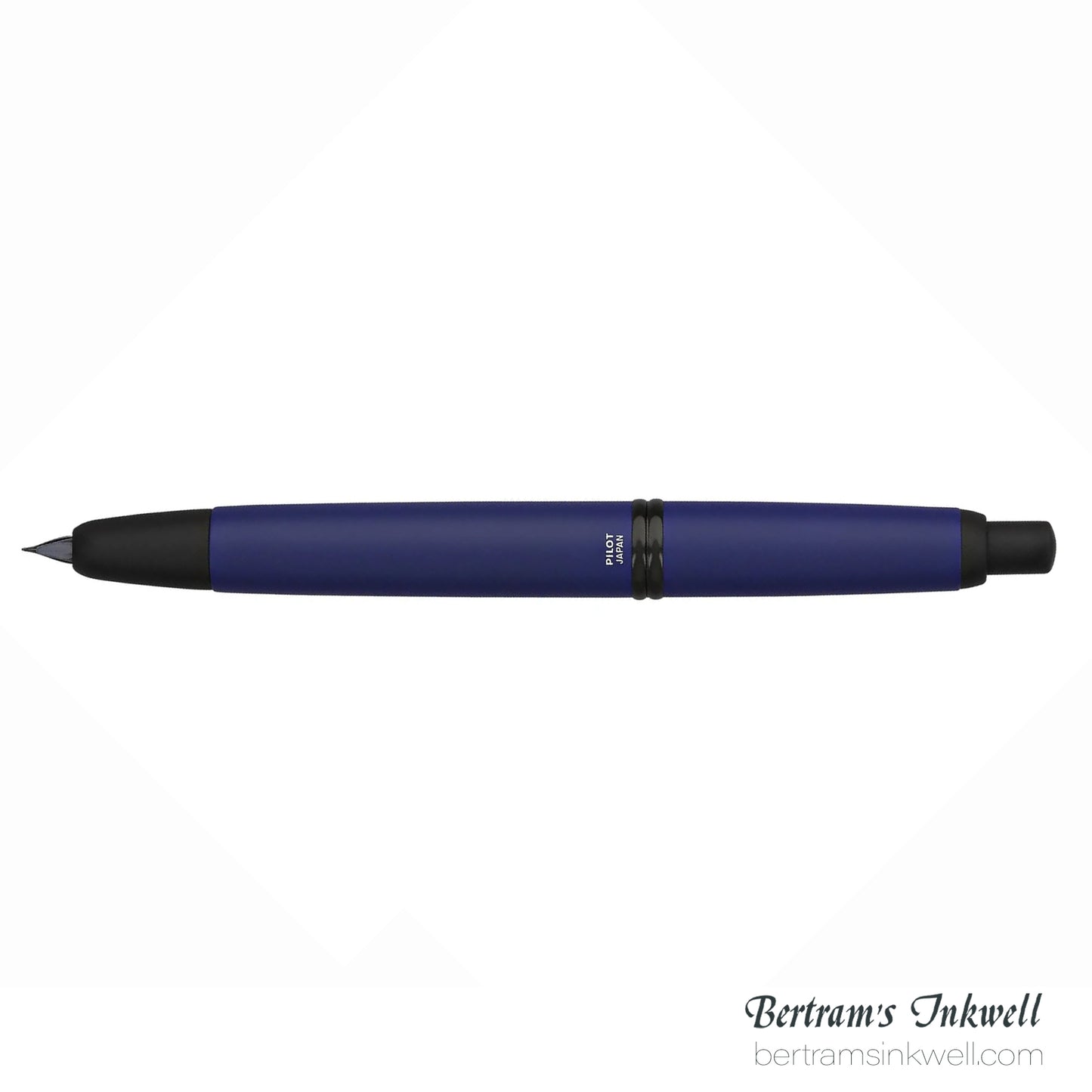 Pilot Vanishing Point Matte Blue and Black Accents Fountain Pen