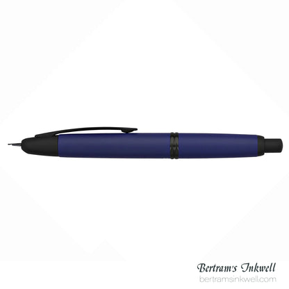 Pilot Vanishing Point Matte Blue and Black Accents Fountain Pen