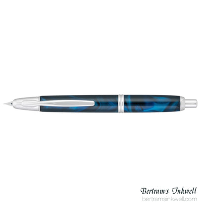 Pilot Vanishing Point SE Marble Blue Fountain Pen