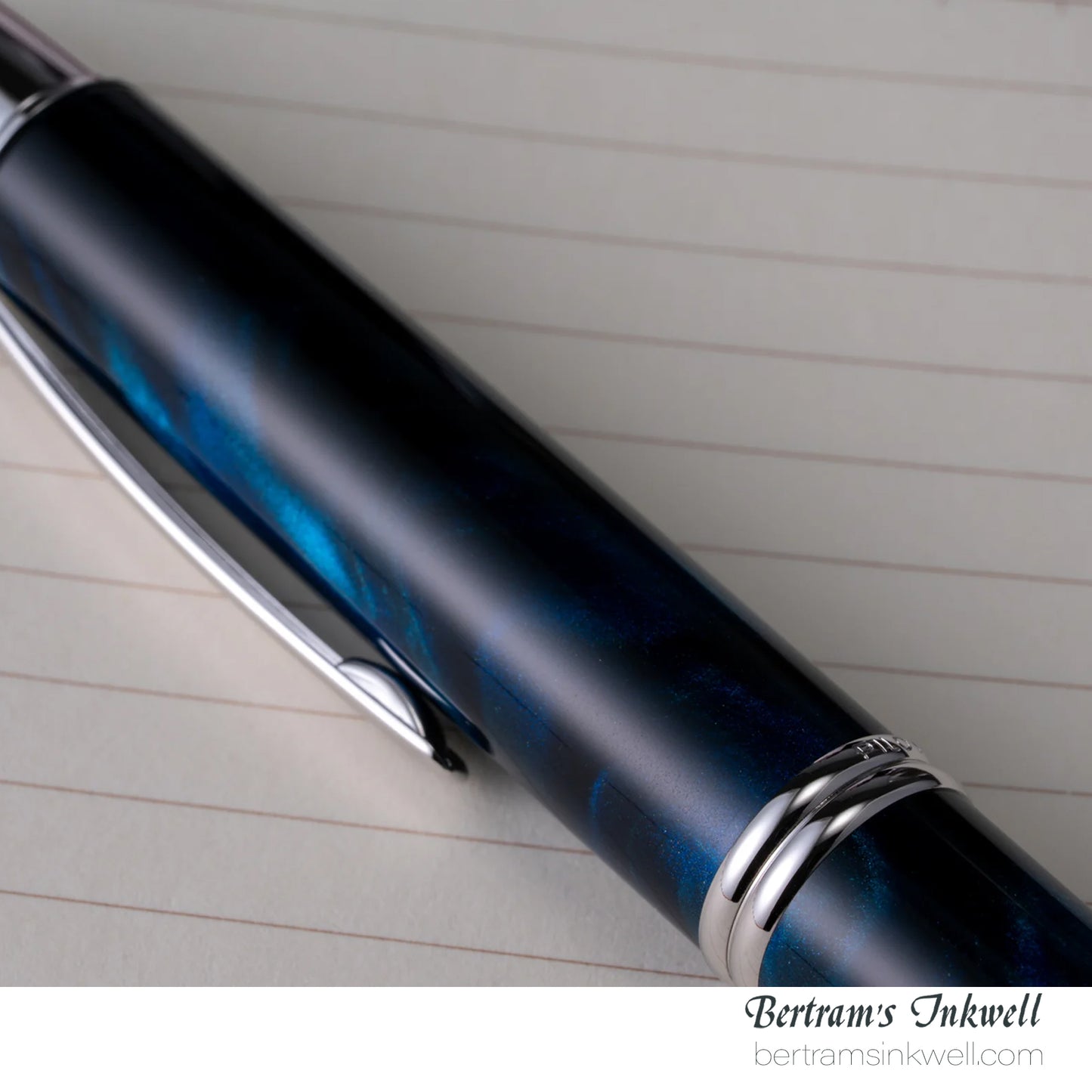 Pilot Vanishing Point SE Marble Blue Fountain Pen