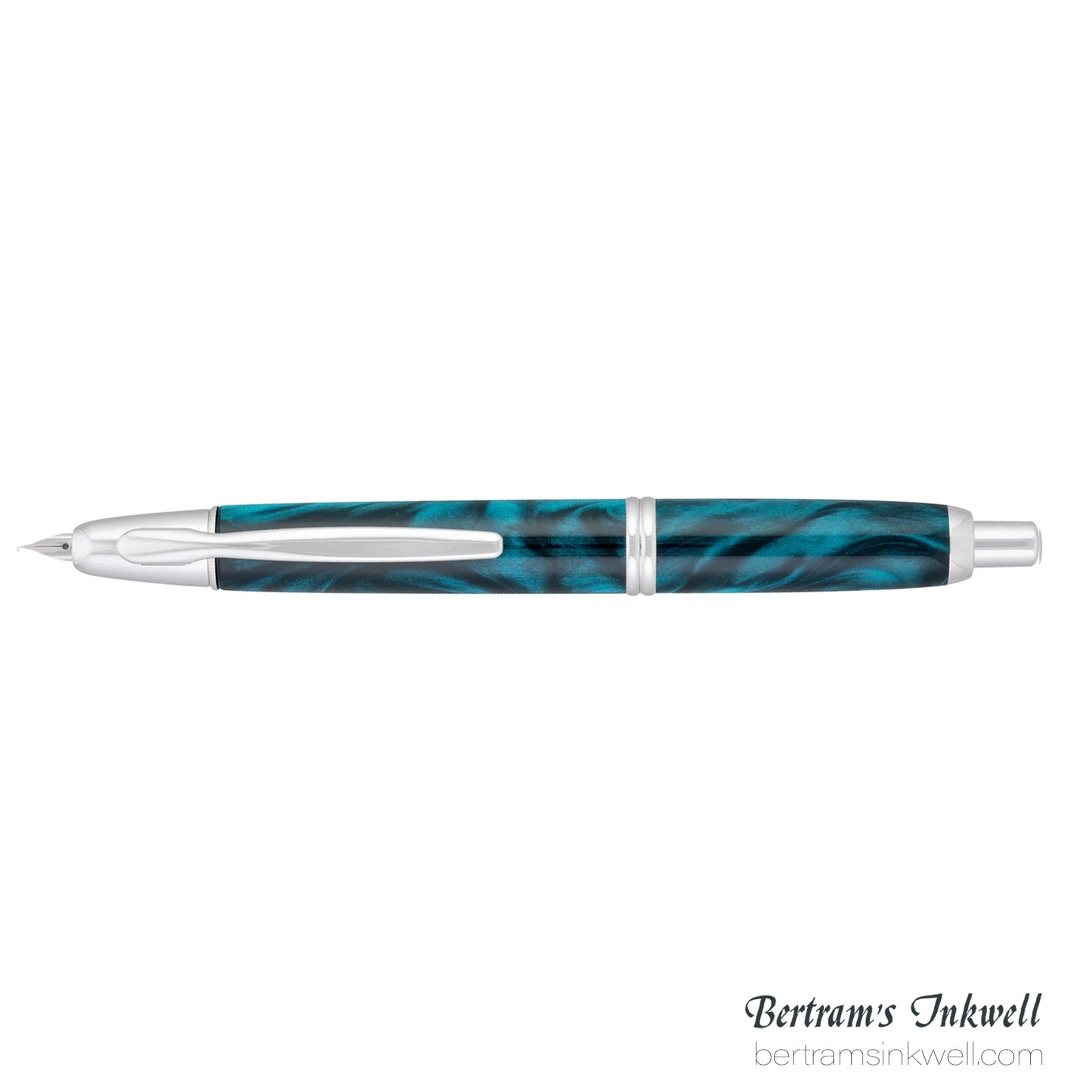 Pilot Vanishing Point SE Marbled  Green Fountain Pen