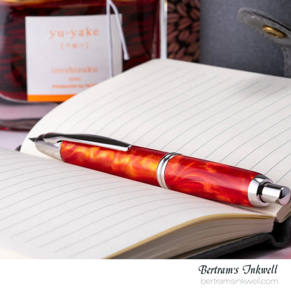 Pilot Vanishing Point SE Marbled Orange Fountain Pen