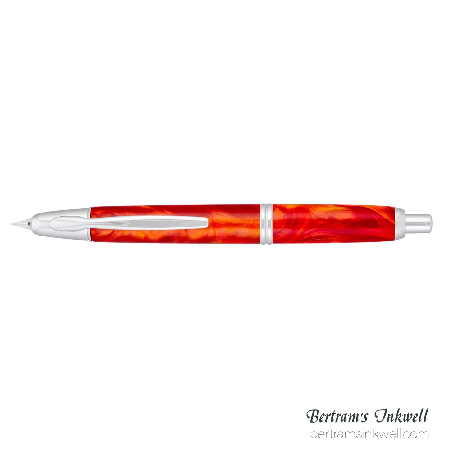 Pilot Vanishing Point SE Marbled Orange Fountain Pen