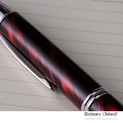 Pilot Vanishing Point SE Marbled Red Fountain Pen