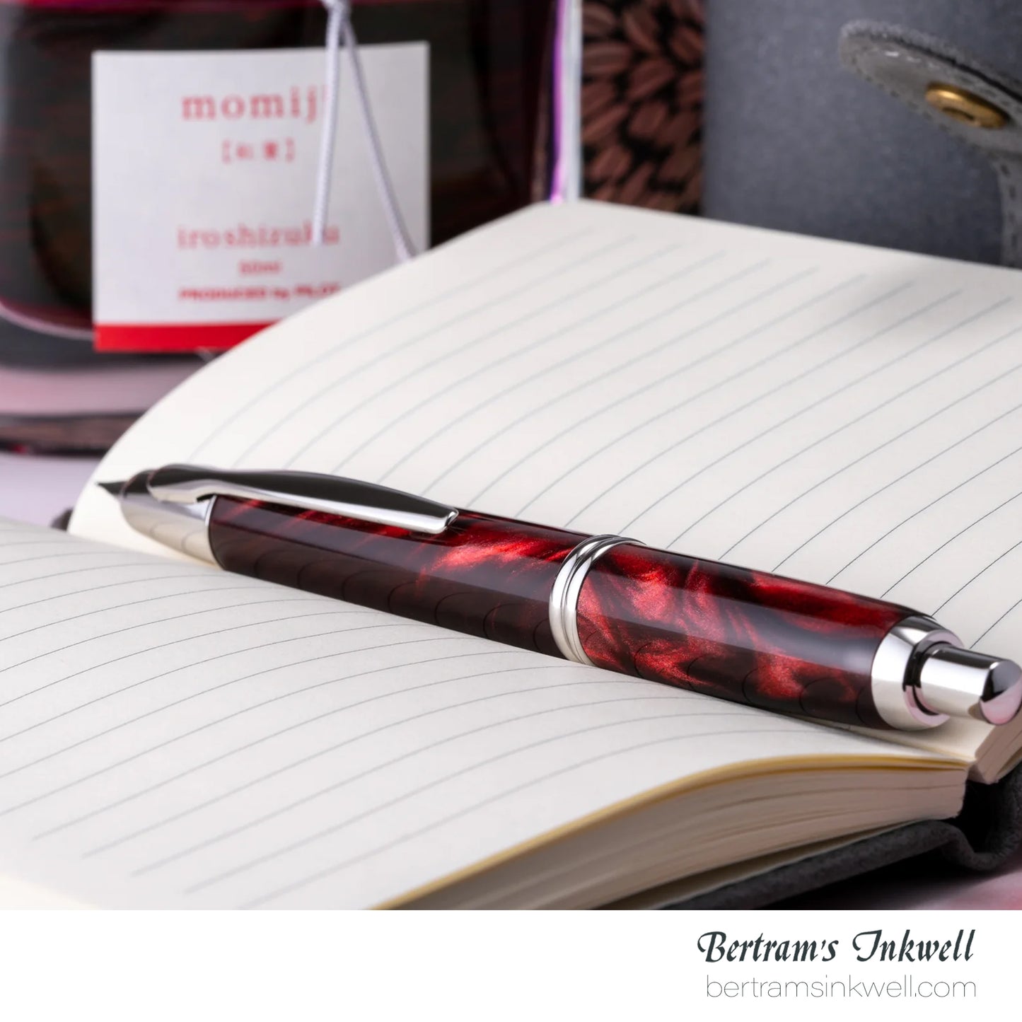 Pilot Vanishing Point SE Marbled Red Fountain Pen