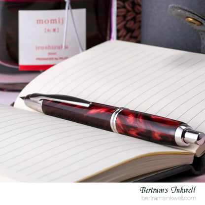 Pilot Vanishing Point SE Marbled Red Fountain Pen