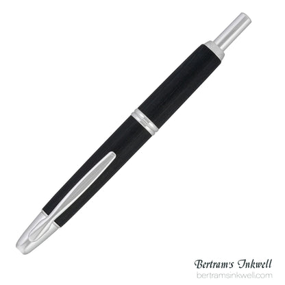 Pilot Vanishing Point Black Birchwood Fountain Pen