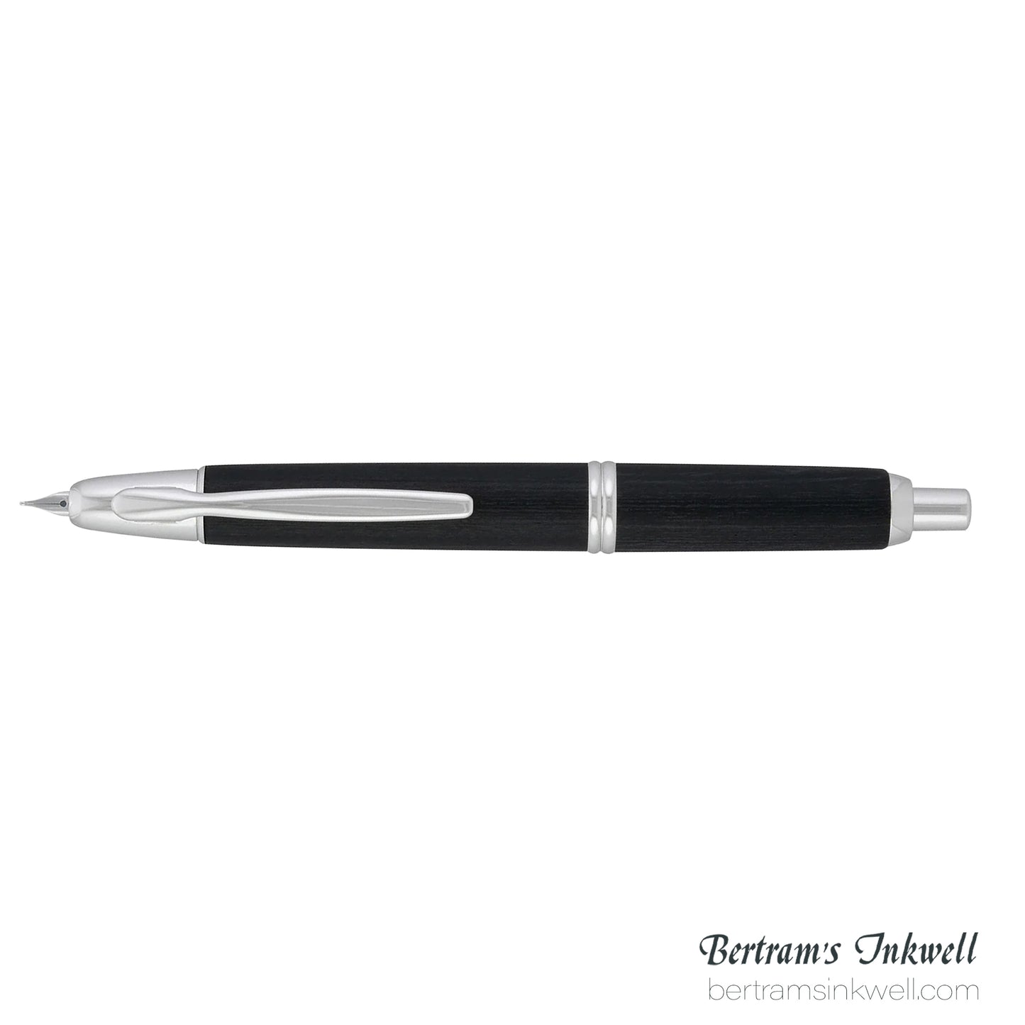 Pilot Vanishing Point Black Birchwood Fountain Pen