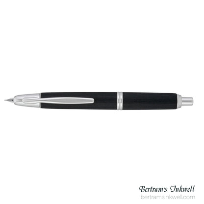 Pilot Vanishing Point Black Birchwood Fountain Pen