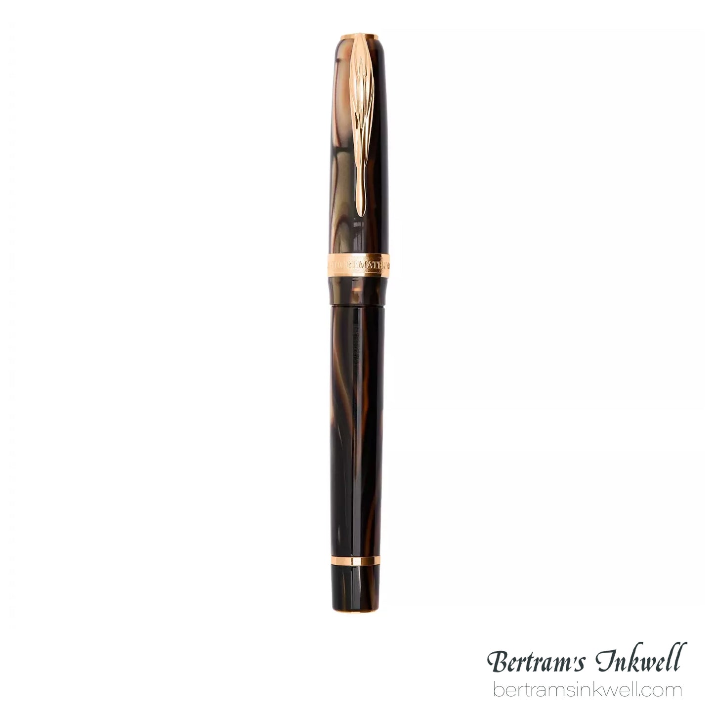 Pineider Antichi Materiali Ruffles Gold Limited Edition Fountain Pen