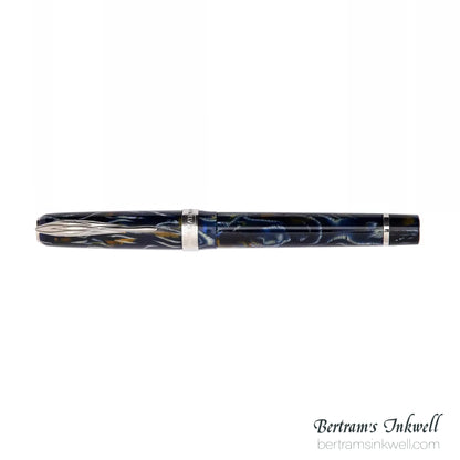 Pineider Antichi Materiali Wilde Blue Limited Edition Fountain Pen