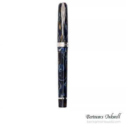 Pineider Antichi Materiali Wilde Blue Limited Edition Fountain Pen