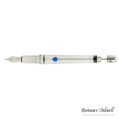 Pineider Avatar UR Twin Tank Touchdown Clear Fountain Pen