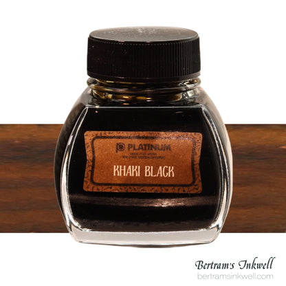 Platinum Premium Classic Khaki Fountain Pen Bottled Ink 60ml