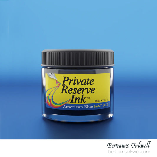 Private Reserve Ink American Blue FAST DRY Ink Bottle 60 ml