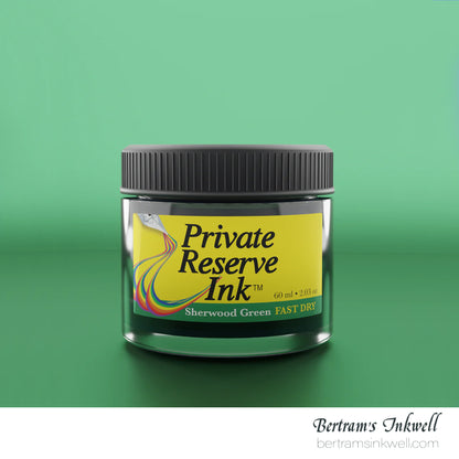 Private Reserve Ink Sherwood Green FAST DRY Ink Bottle 60 ml