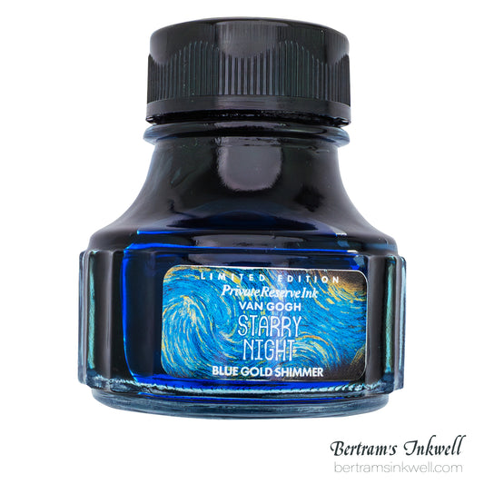 Private Reserve Starry Night Double Shimmer Limited Edition Fountain Pen Ink Bottle 90ml